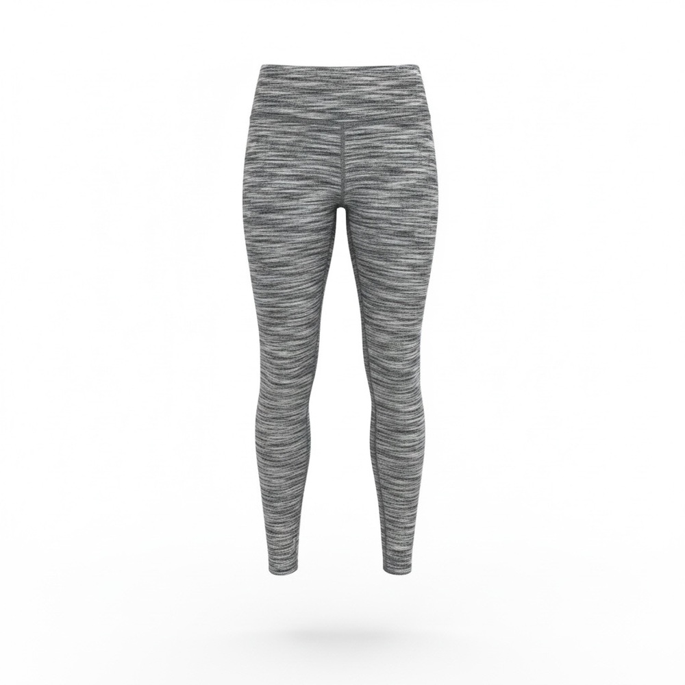 Zella Live In High Waist Leggings Medium Space Dye Gray Mix X-Back
